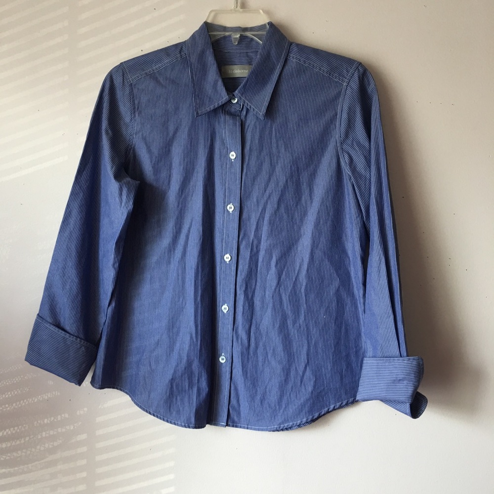 Liz Claiborne Striped Shirt